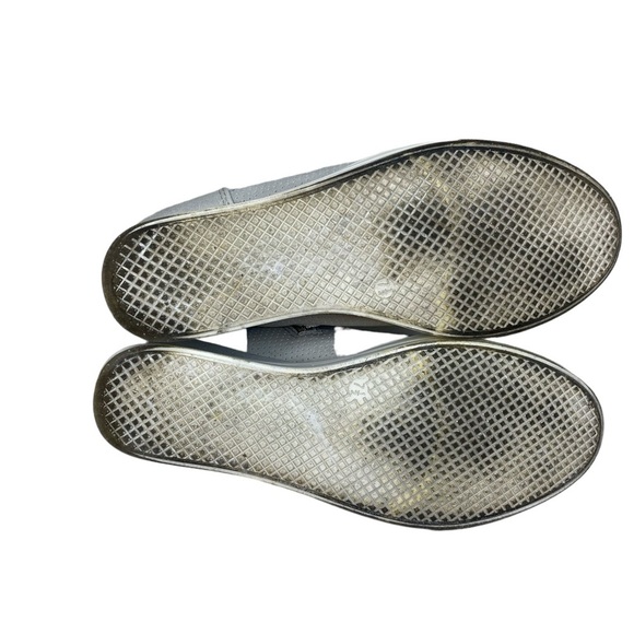 CCOCCI Zoey Wedge Sneaker Light Gray 7.5 Casual Side Zip Ankle Bootie - Picture 12 of 16